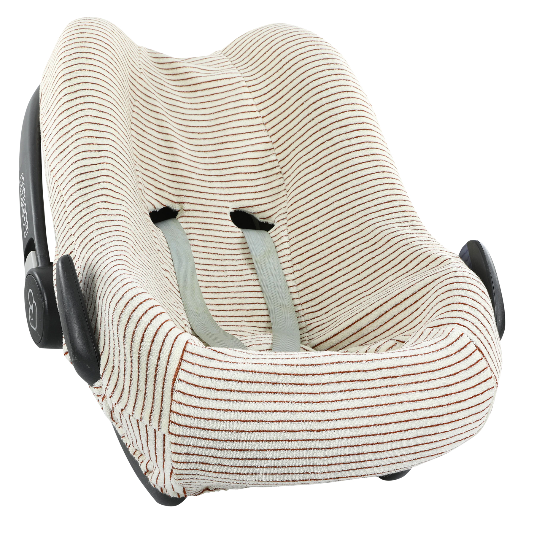 Car seat cover | Pebble(Plus)/Rock/Pro I - Stripes Rust